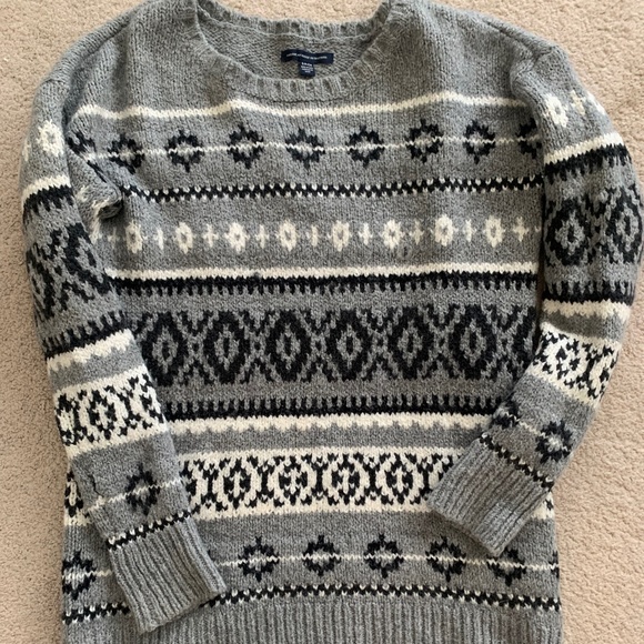 American Eagle screw neck sweater oversized - Picture 1 of 5